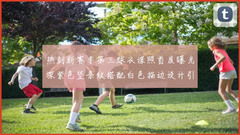 热刺新赛季第三球衣谍照首度曝光深紫色竖条纹搭配白色描边设计引发关注